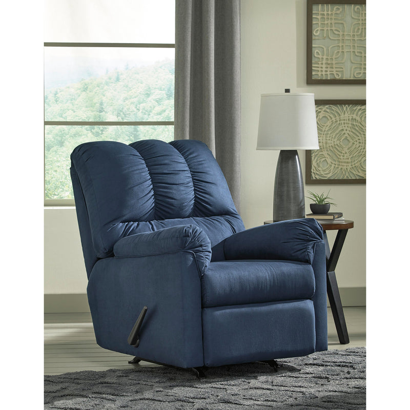  Manufacturer Color_Blue  Motion Type_Manual  -- Darcy 7500725 Rocker Recliner IMAGE 3