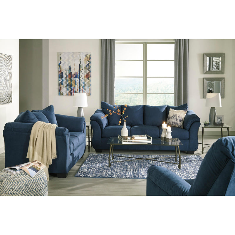  Manufacturer Color_Blue  Motion Type_Stationary  -- Darcy 7500735 Loveseat IMAGE 6