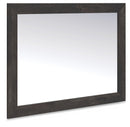 Hollivern - Bedroom Mirror - Dark Gray