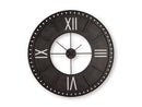 Lytle - Wall Clock - Antique Brown