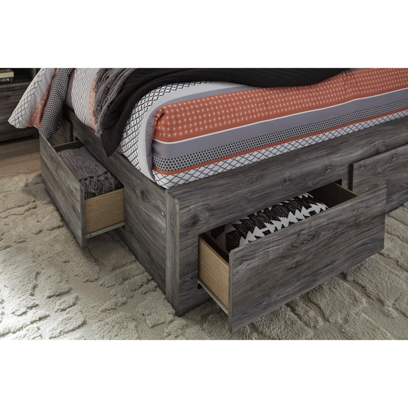  Size_King  -- Baystorm B221B16 King Panel Bed with 6 Storage Drawers IMAGE 5