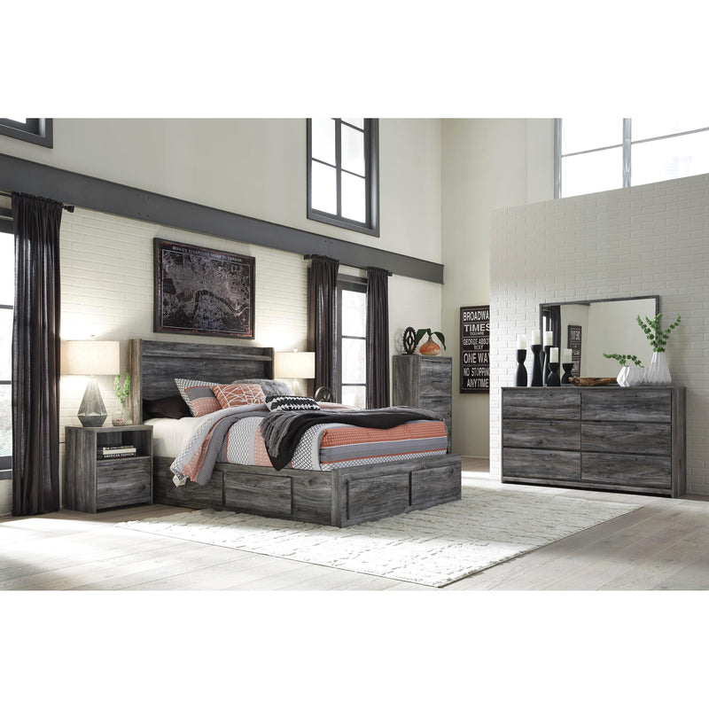  Size_King  -- Baystorm B221B16 King Panel Bed with 6 Storage Drawers IMAGE 7