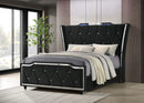Lorient - Headboard Wings Panels, Box 2 of 4 - Black
