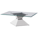 Jenny - Base Stainless Steel Coffee Table - Silver