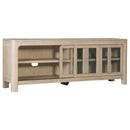 Solano - 71" 2-door TV Stand Media Console - Weathered Mango