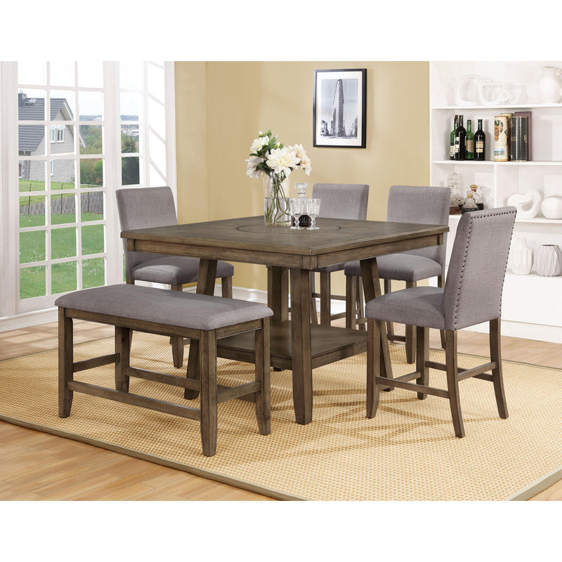 Crown Mark Square Manning Counter Height Dining Table 2731T-4848 IMAGE 4