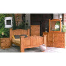 Red River Rustic Rustic Cross Queen Mansion Bed LT-CAM-40 IMAGE 2