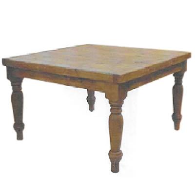 Red River Rustic Square Santa Rita Dining Table LT-MES-11 IMAGE 1