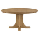 Hartville - 60" Table Base, Box 2 of 2 - Natural Light Brown