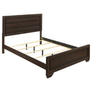 Kauffman - Queen Headboard & Footboard, Box 1 of 2 - Dark Cocoa