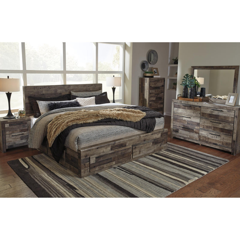  Size_King  -- Derekson B200B12 King Panel Bed with 6 Storage Drawers IMAGE 5