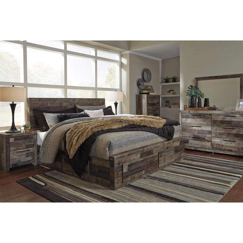  Size_King  -- Derekson B200B12 King Panel Bed with 6 Storage Drawers IMAGE 6