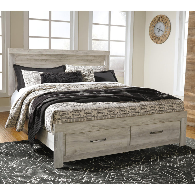  Size_King  -- Bellaby B331B9 King Platform Bed with 2 Storage Drawers IMAGE 2