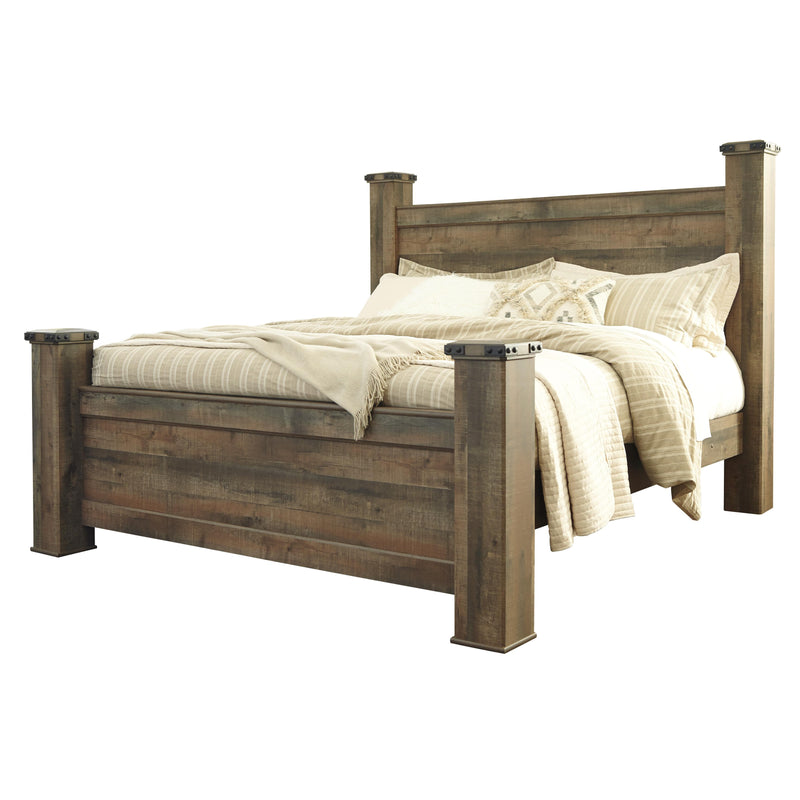  Size_King  -- Trinell B446B45 King Poster Bed IMAGE 1
