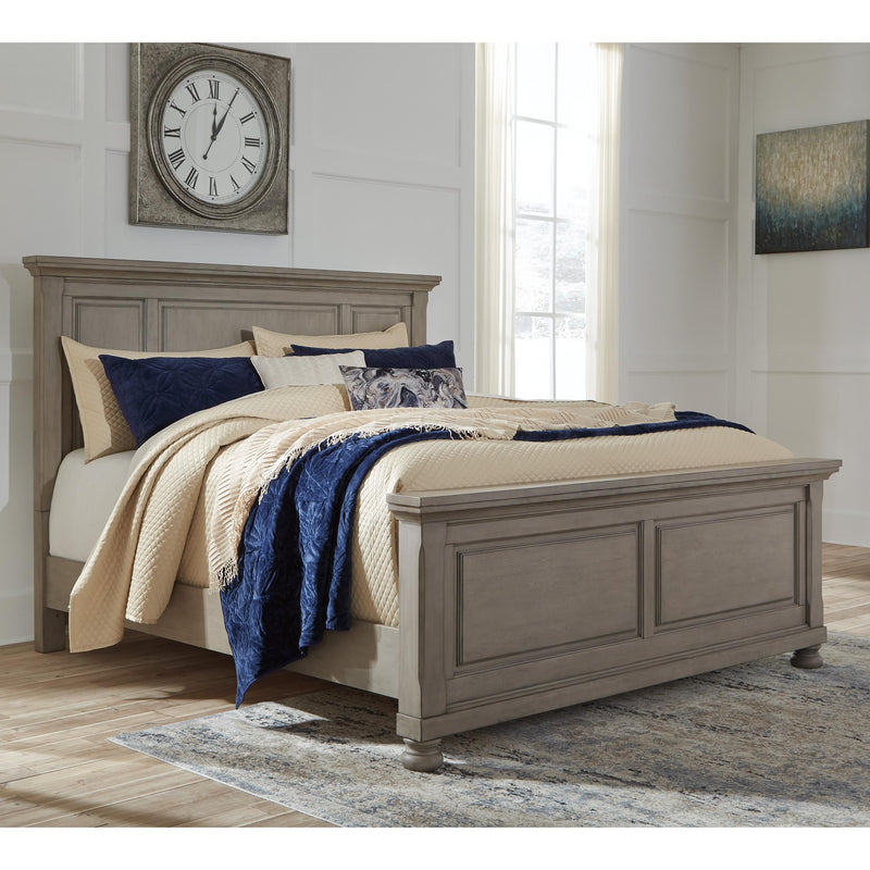  Size_King  -- Lettner B733B6 King Panel Bed IMAGE 2