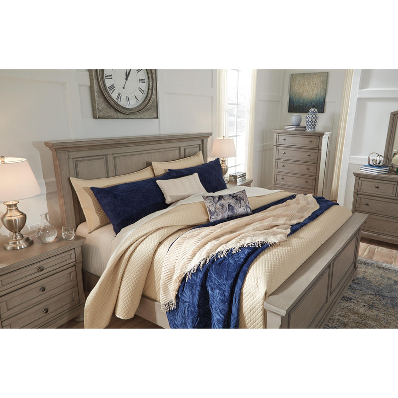  Size_King  -- Lettner B733B6 King Panel Bed IMAGE 6