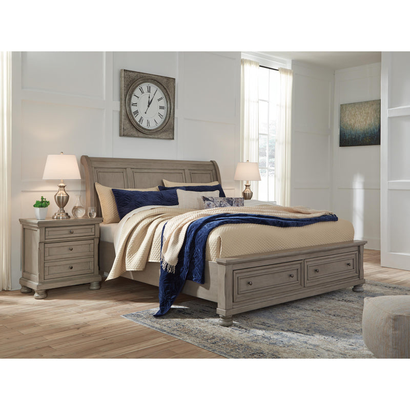  Size_California King  -- Lettner B733B9 California King Sleigh Bed IMAGE 3