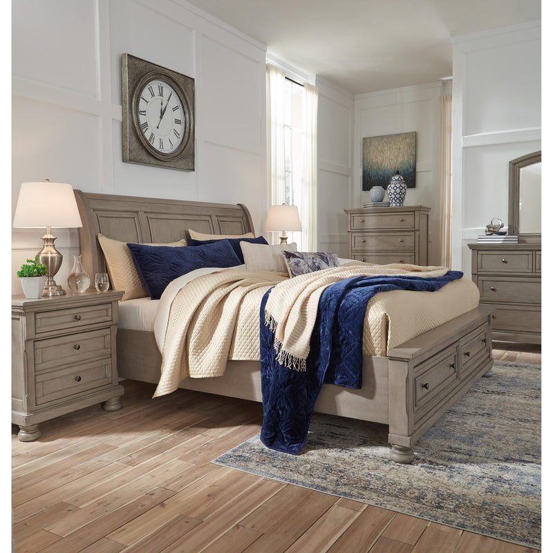  Size_California King  -- Lettner B733B9 California King Sleigh Bed IMAGE 7