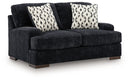 Whitmore Manor - Loveseat - Black Pearl