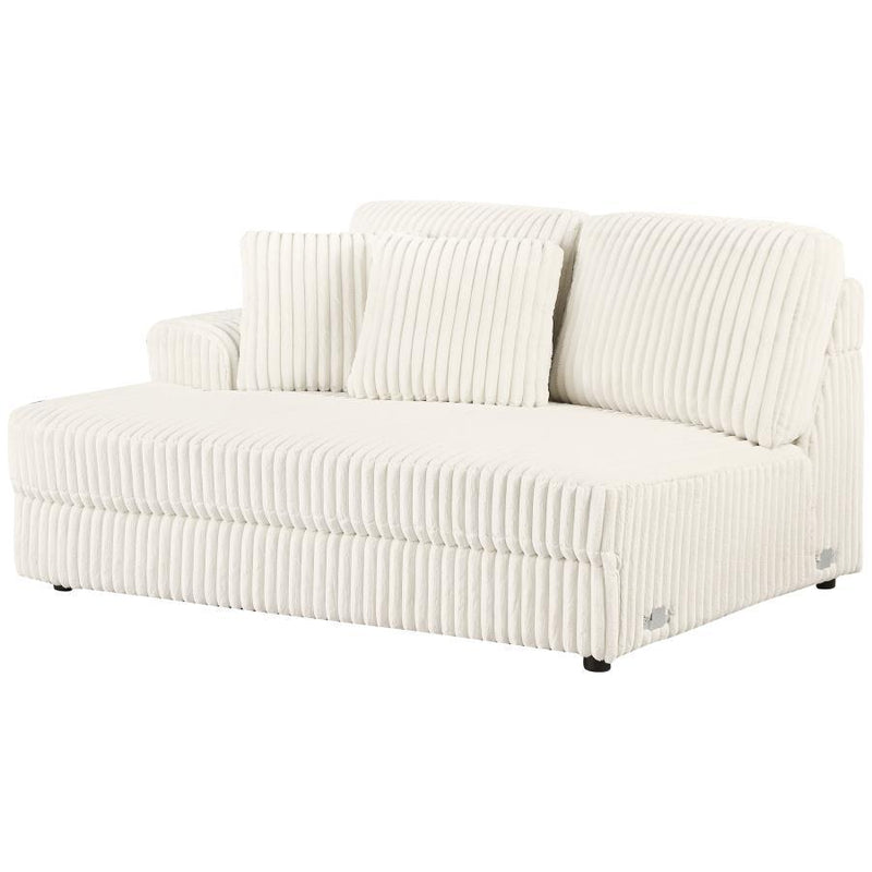 Emberson - Upholstered LAF Loveseat - Ivory