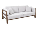 Roots - Sofa - Pearl Silver / Light Brown
