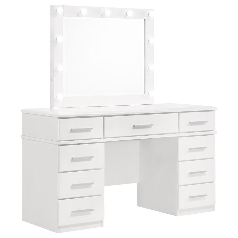 Felicity - Vanity Mirror, Box 1 of 2 - Glossy White