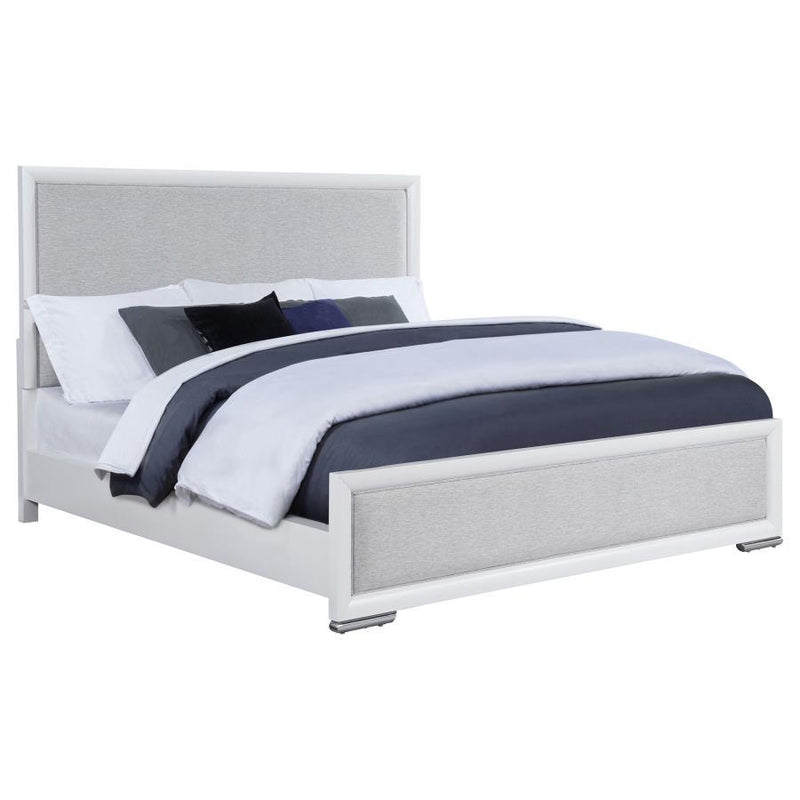 Gracemont - King Footboard, Box 2 of 3 - Gray And White