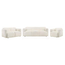 Dorset - Upholstered Round Track Arm Sofa Set