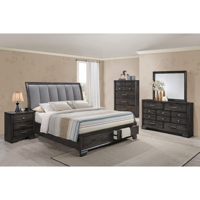  Size_King  -- Jaymes B6580-K King Storage Bed IMAGE 5