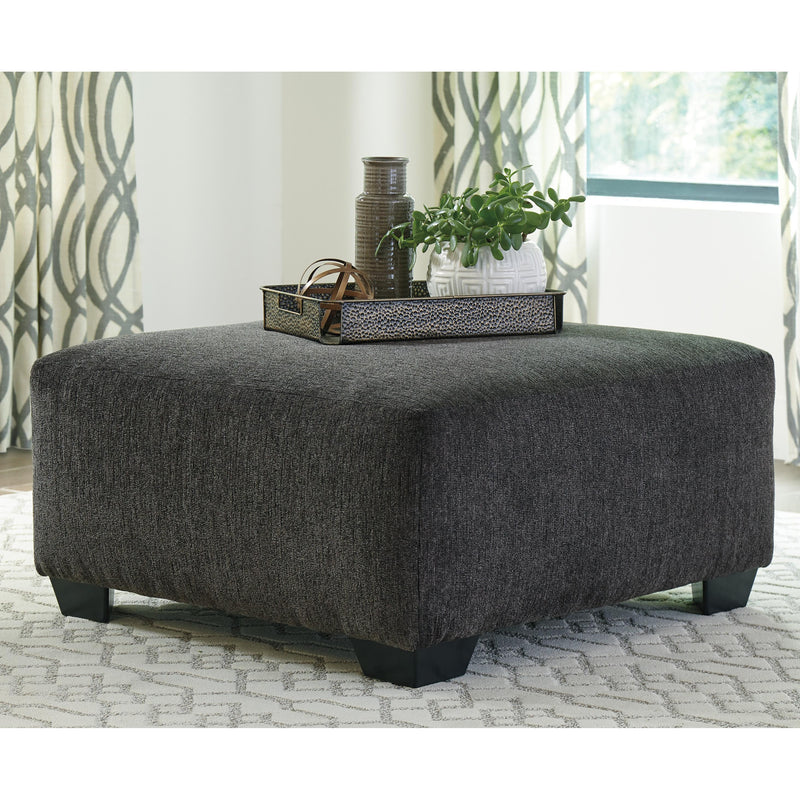  Manufacturer Color_Smoke  -- Ballinasloe 8070308 Oversized Accent Ottoman IMAGE 2