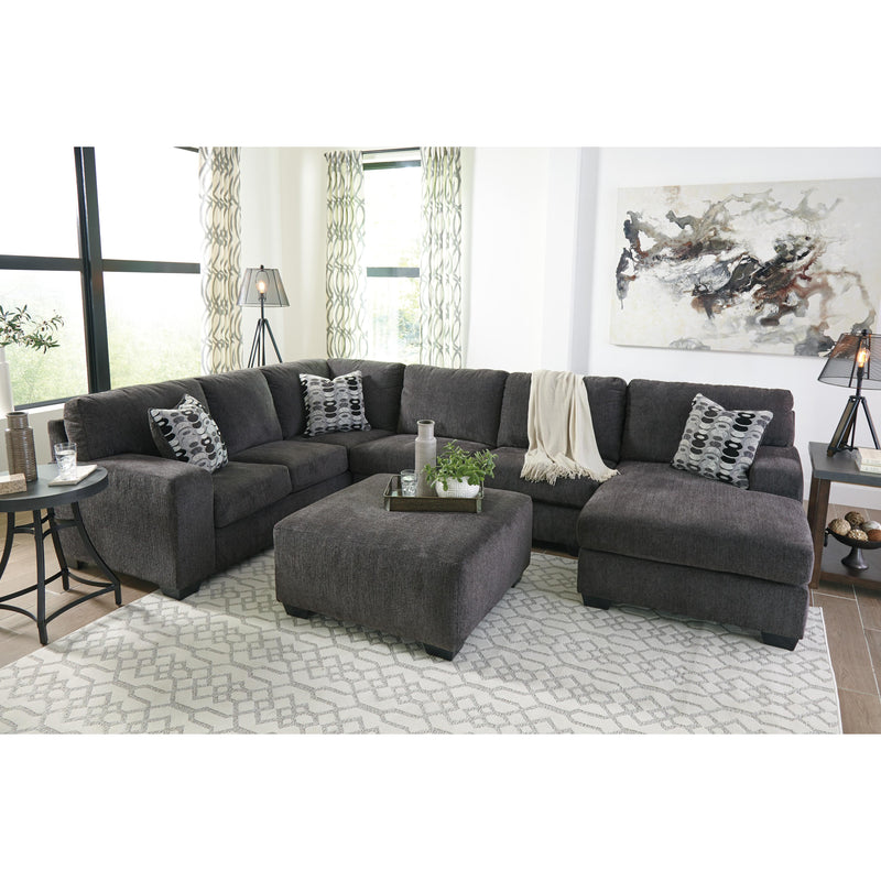  Manufacturer Color_Smoke  -- Ballinasloe 80703S2 3 pc Sectional with Chaise IMAGE 3