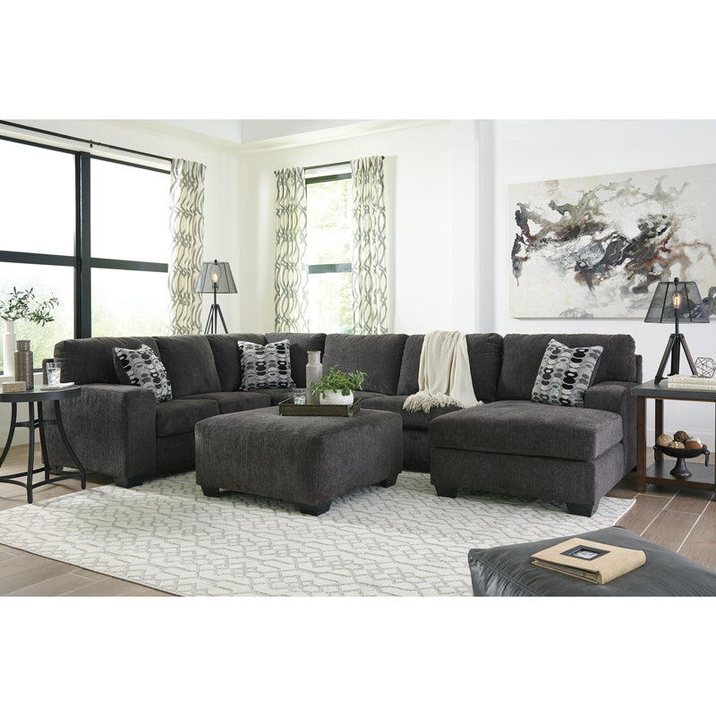  Manufacturer Color_Smoke  -- Ballinasloe 80703S2 3 pc Sectional with Chaise IMAGE 7
