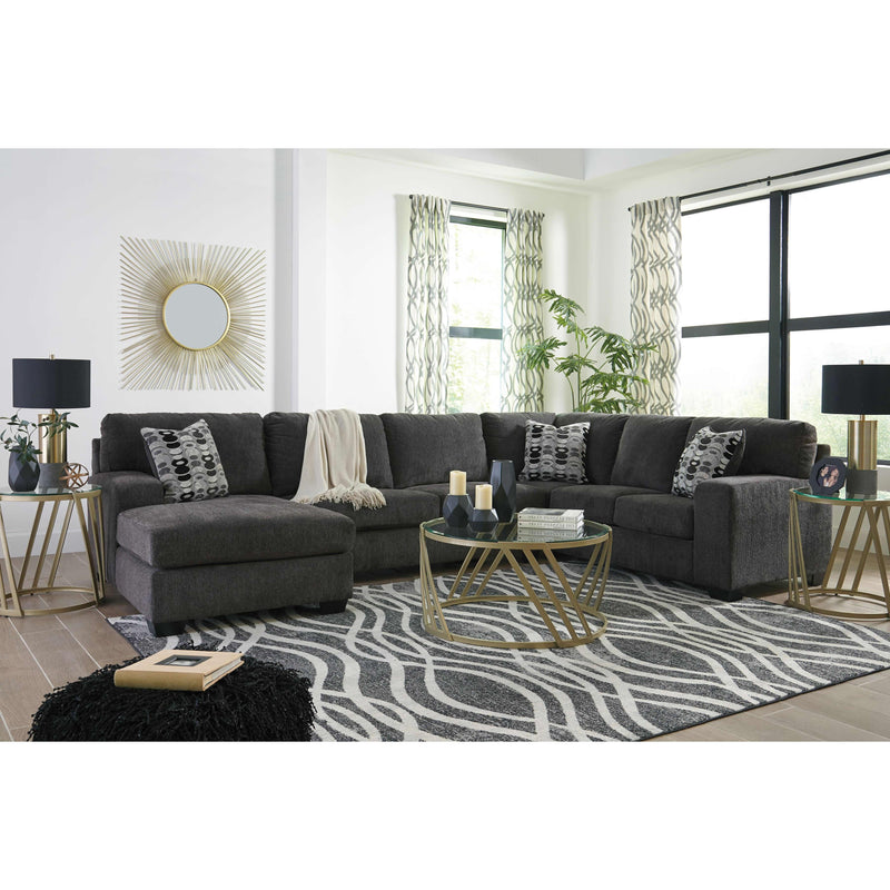  Manufacturer Color_Smoke  -- Ballinasloe 80703S1 3 pc Sectional with Chaise IMAGE 6