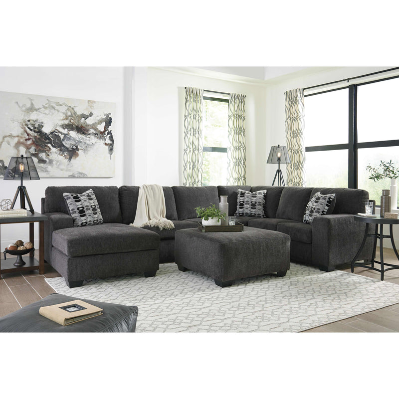  Manufacturer Color_Smoke  -- Ballinasloe 80703S1 3 pc Sectional with Chaise IMAGE 7