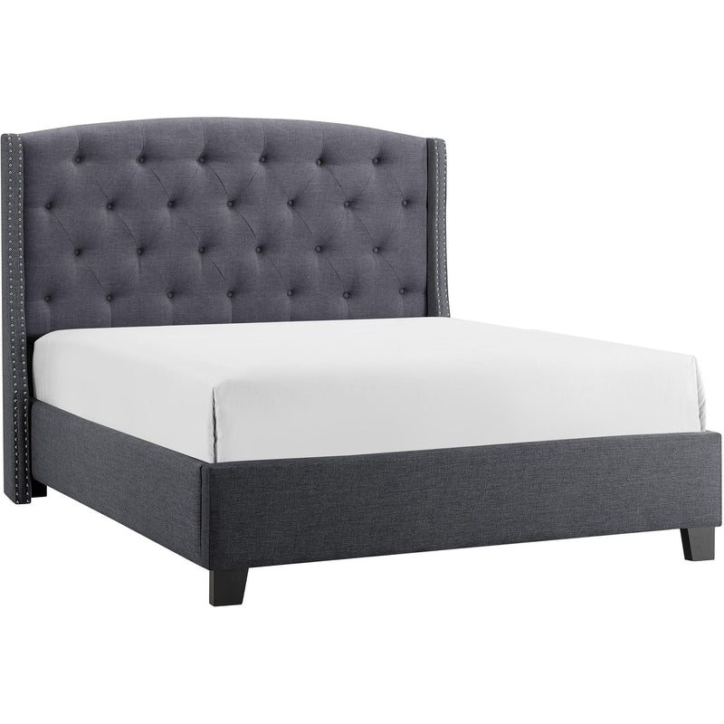 Size_King  -- Eva 5111GY-K King Platform Bed IMAGE 1
