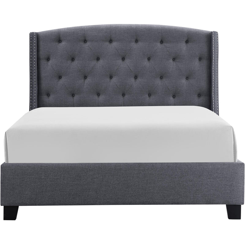  Size_King  -- Eva 5111GY-K King Platform Bed IMAGE 2