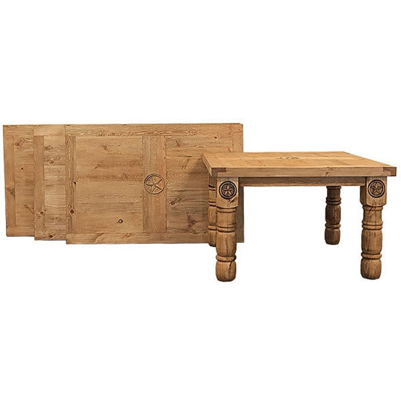 LMT Imports Wood Dining with Star Dining Table TSW073TS IMAGE 1