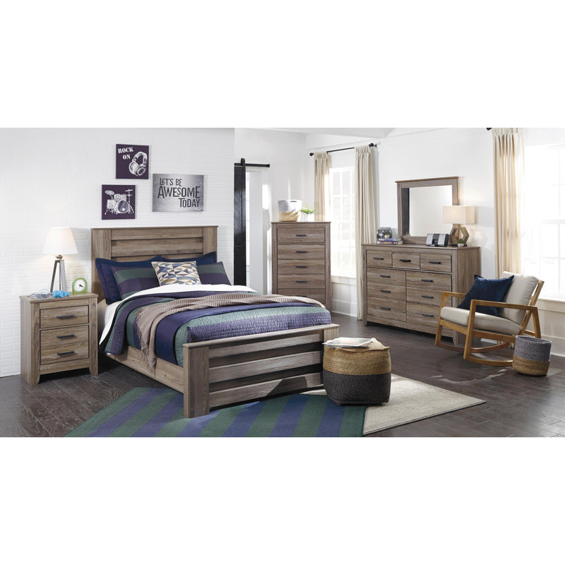  Size_Full  -- Zelen B248B5 Full Panel Bed IMAGE 11