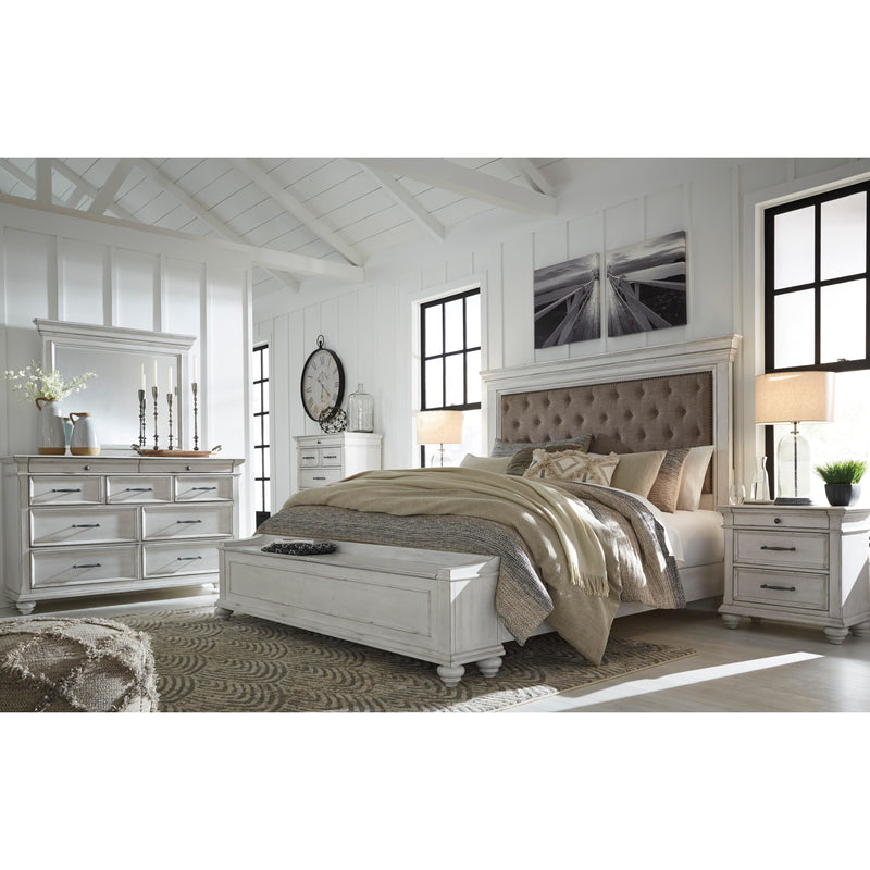  Size_King  -- Kanwyn B777 King Upholstered Panel Storage Bed IMAGE 11