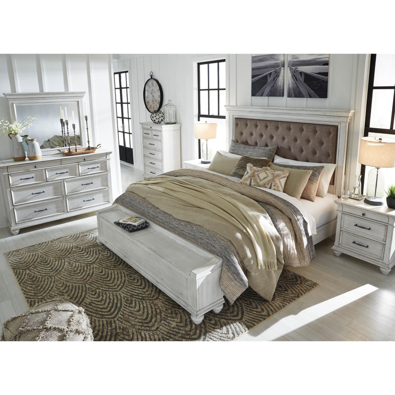  Size_King  -- Kanwyn B777 King Upholstered Panel Storage Bed IMAGE 8
