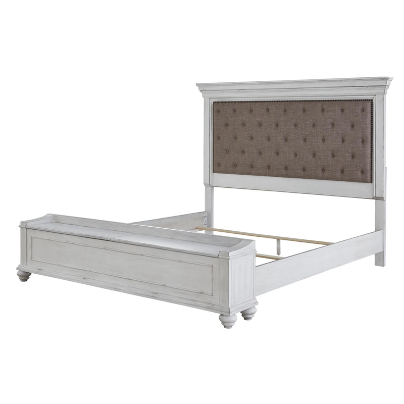  Size_California King  -- Kanwyn B777 California King Upholstered Panel Storage Bed IMAGE 3