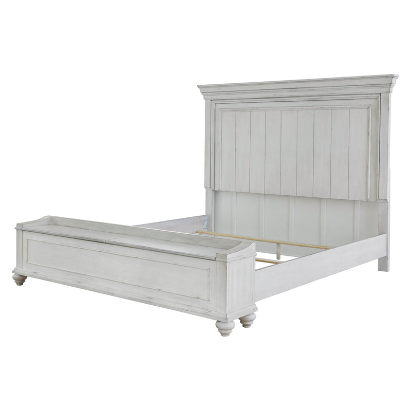  Size_King  -- Kanwyn B777B9 King Panel Bed with Storage Bench IMAGE 3