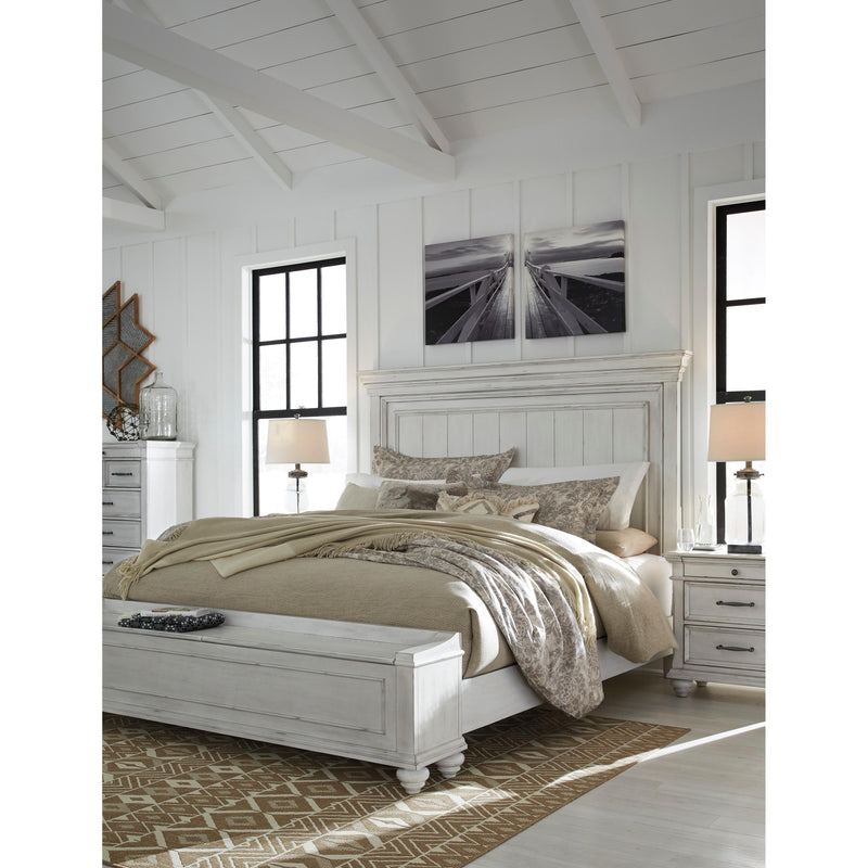  Size_California King  -- Kanwyn B777B12 California King Panel Bed with Storage Bench IMAGE 9