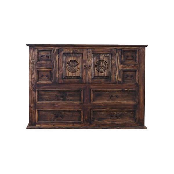 LMT Imports Medio Mansion with Star 8-Drawer Dresser COM108TSA MEDIO IMAGE 1