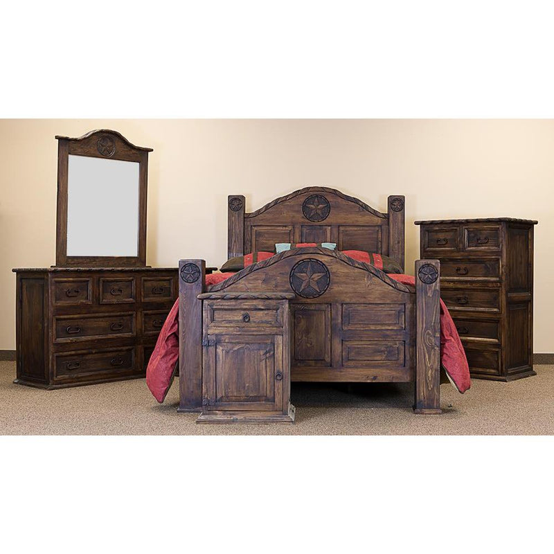 LMT Imports Medio Rope and Star 8-Drawer Dresser COM072 MEDIO IMAGE 3