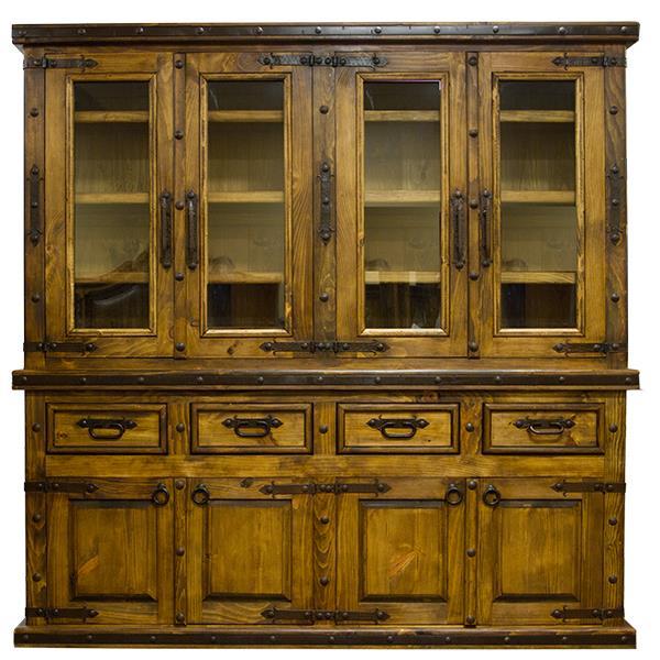 LMT Imports Wood Dining 2 pc China Cabinet ZLUNA-TV-11 IMAGE 1