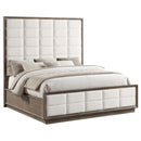 Durango - Queen Headboard, Box 1 of 3 - Washed Oak