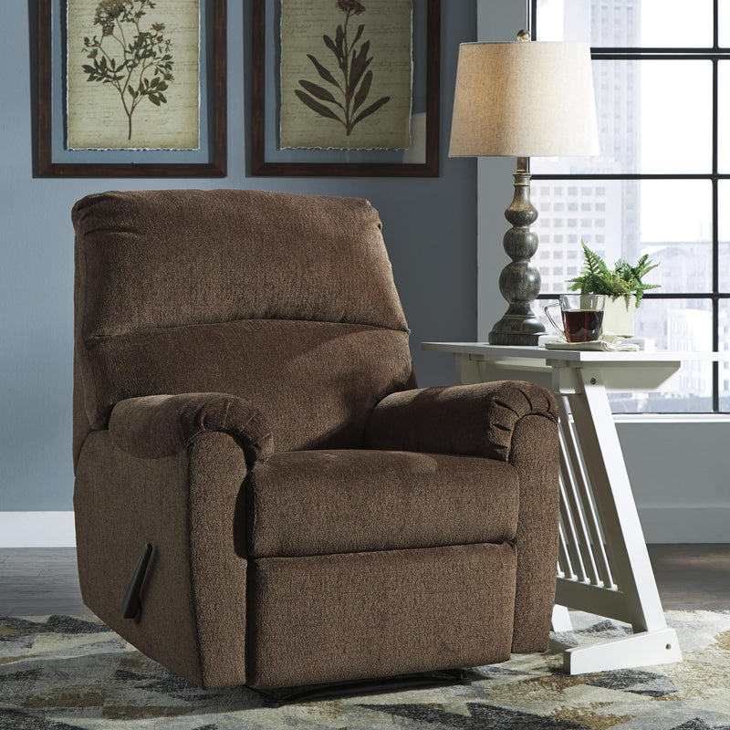  Manufacturer Color_Chocolate  -- Nerviano 1080229 Zero Wall Recliner IMAGE 3