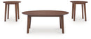 Gordonay - Occasional Table Set (Set of 3) - Brown