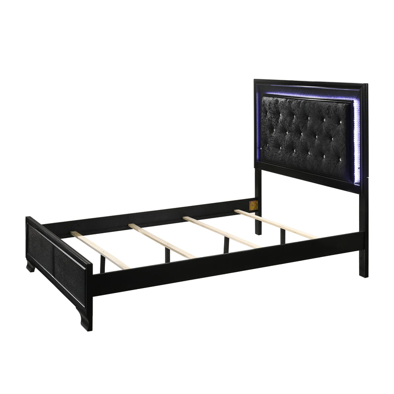  Size_Queen  -- Micah B4350-Q Queen Bed IMAGE 2